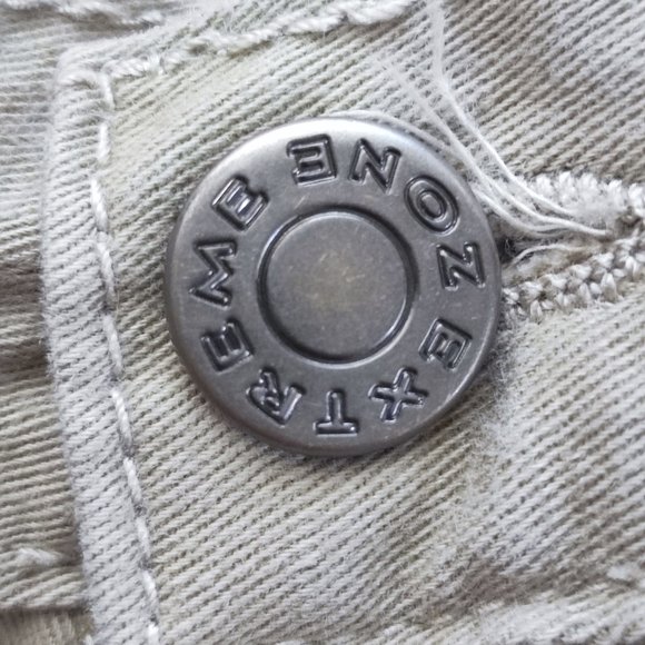 Extreme Zone cargo short pants beige boys size 16 - Picture 8 of 8